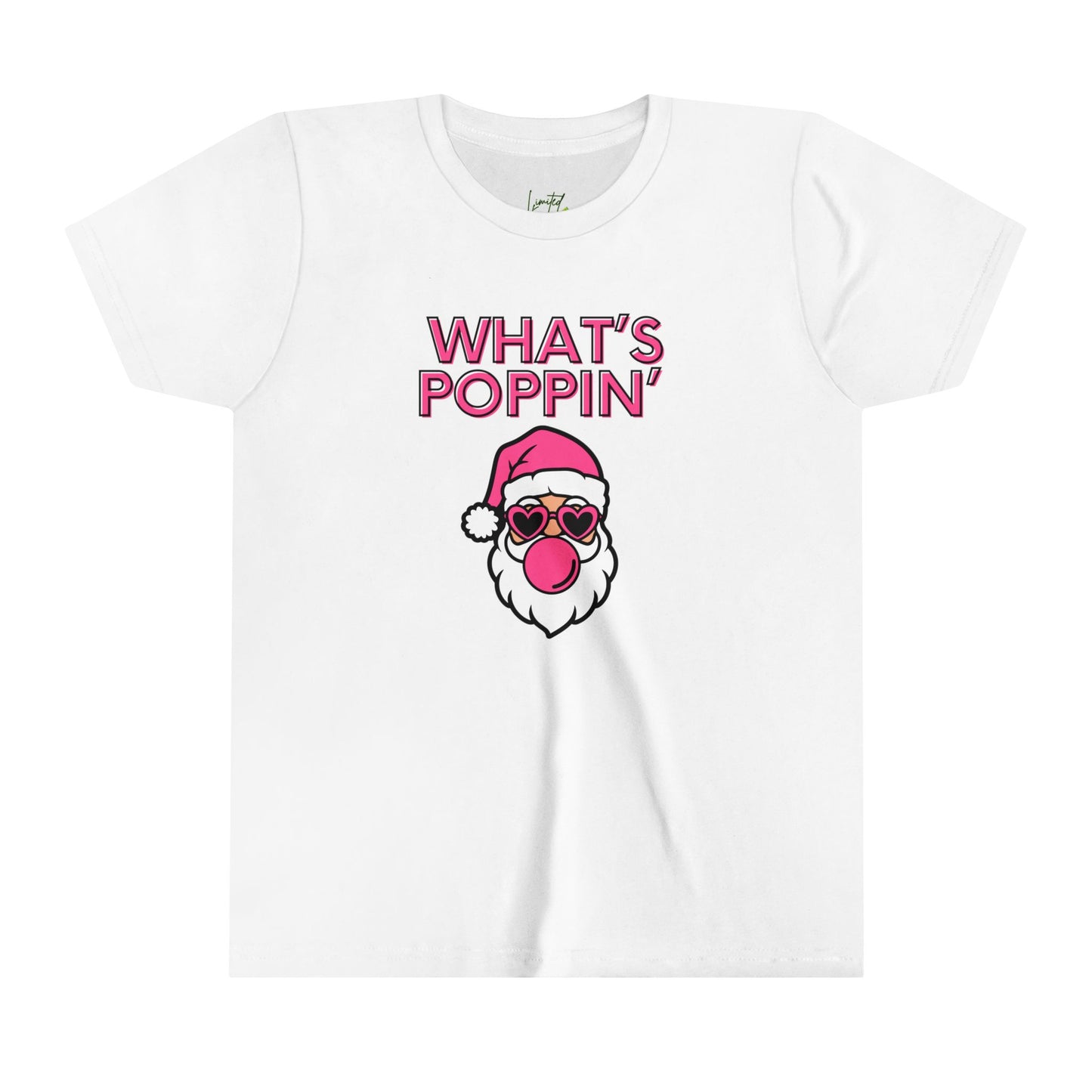 What's Poppin Santa Kids Tee