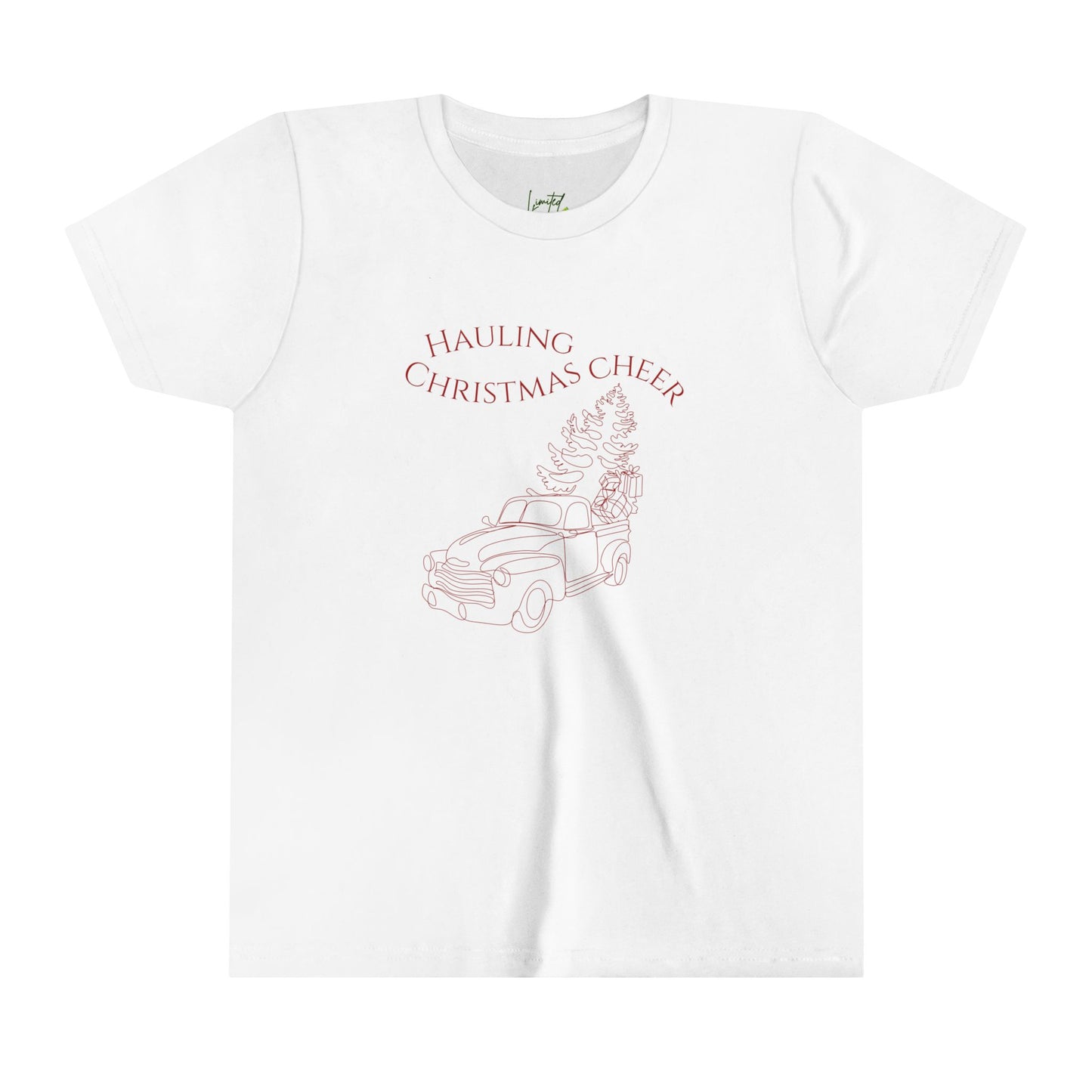 Hauling Christmas Cheer Kids Tee