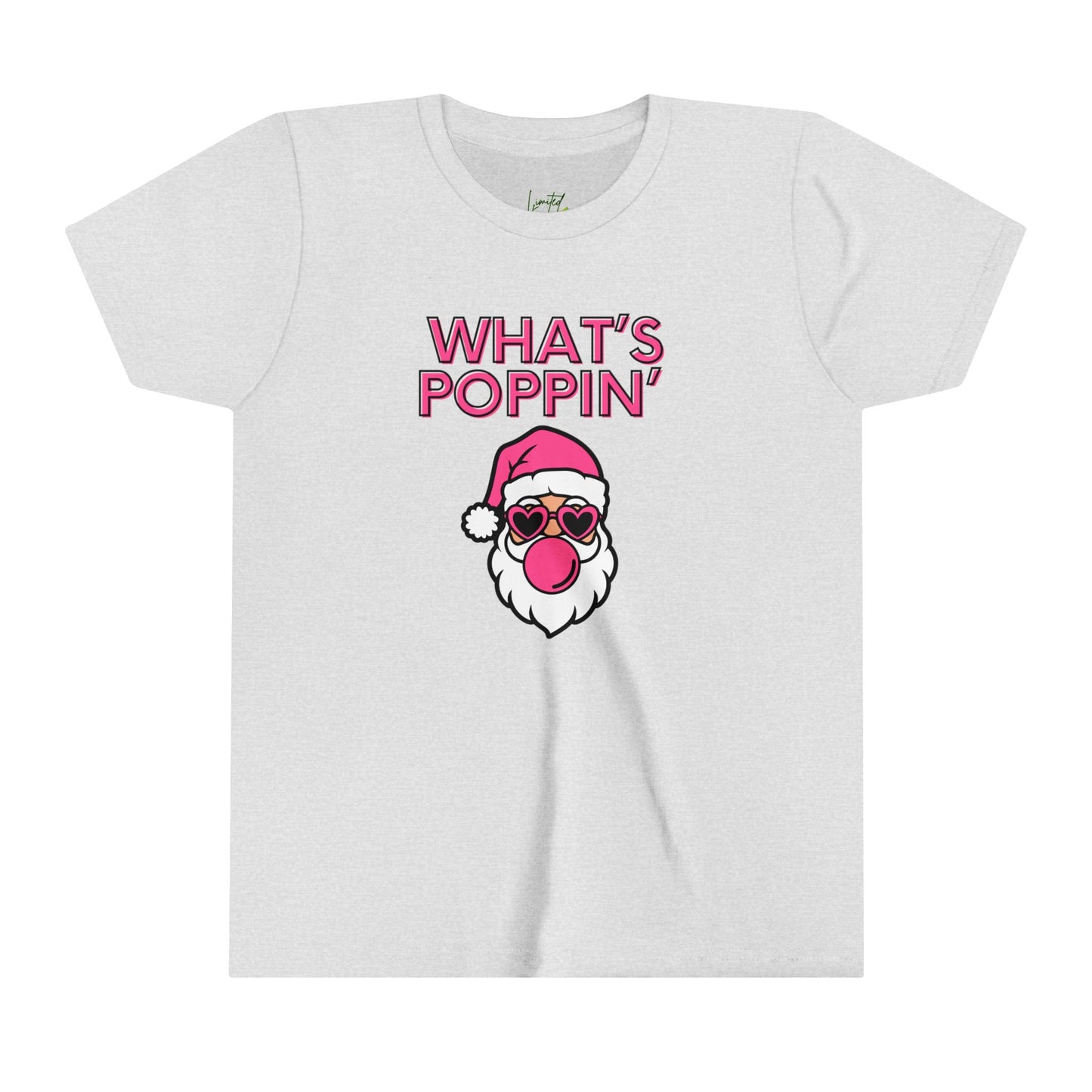 What's Poppin Santa Kids Tee